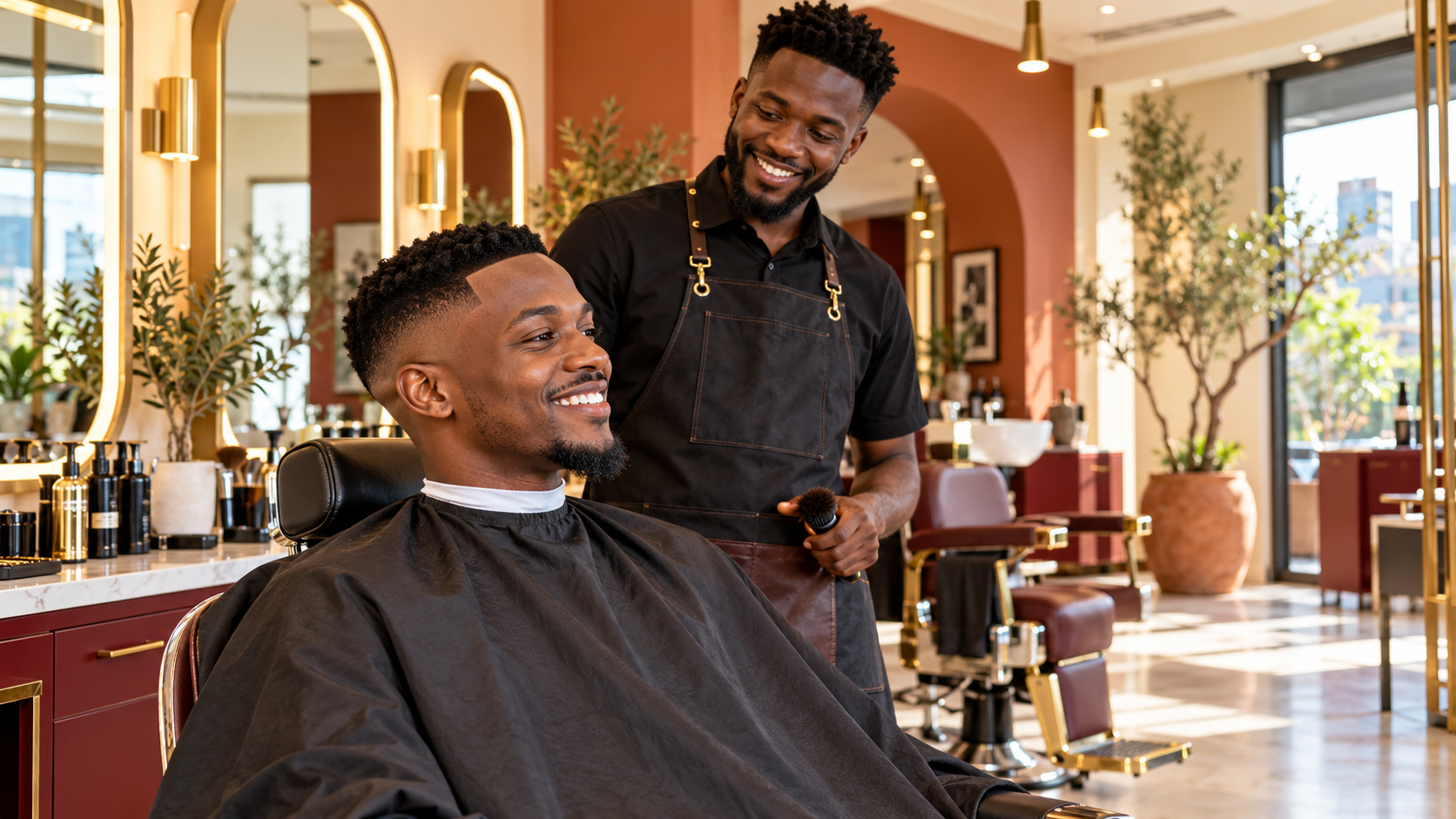 Styling service at Baberia Cuts