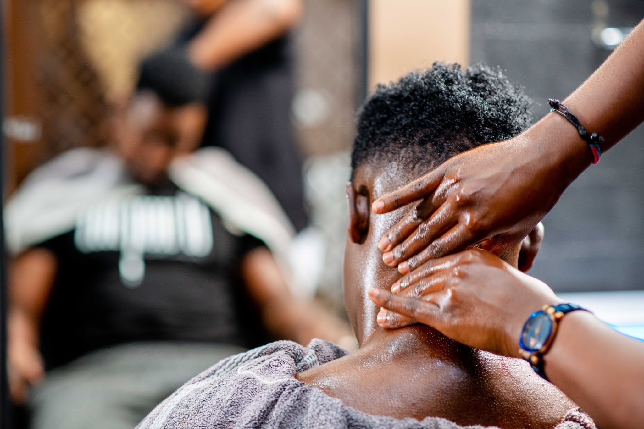 Relaxing wellness treatment at Baberia Cuts